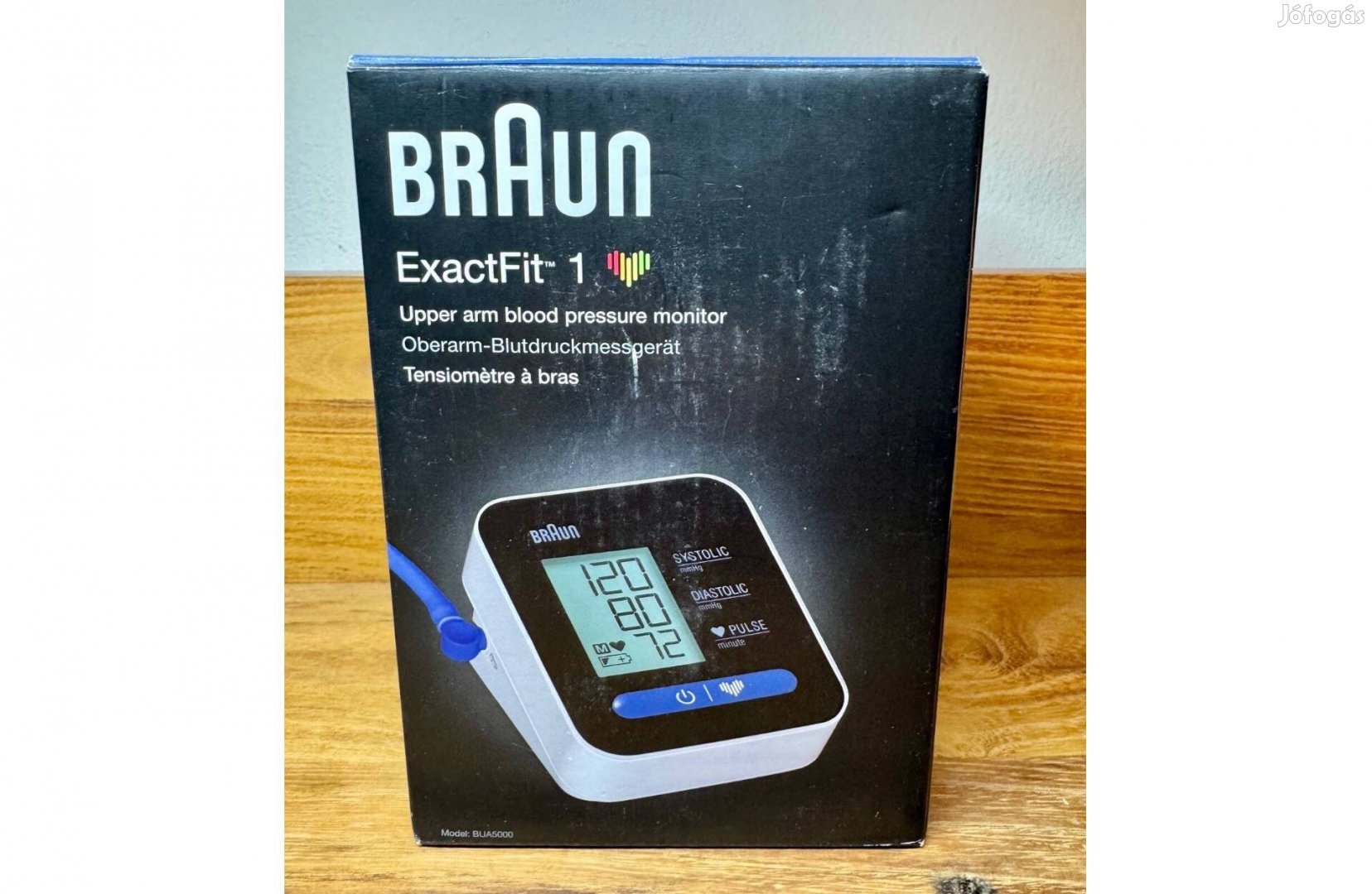 Braun Exactfit 1 felkaros vérnyomásérő új-dobozos