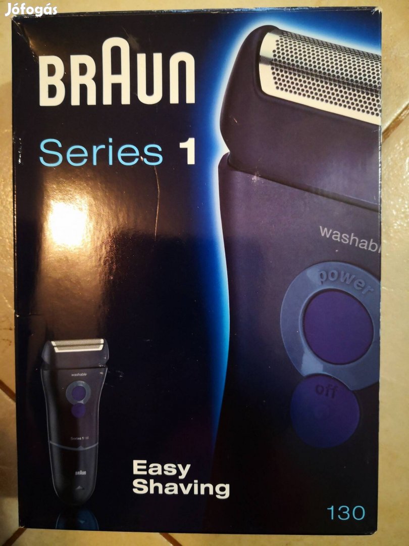 Braun Series 1  130 villanyborotva Új állapotú 