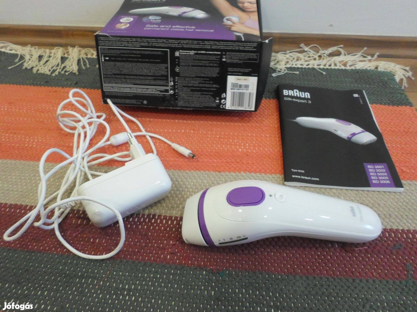 Braun Silk Expert 3 villanófényes szőrtelenítő hibás