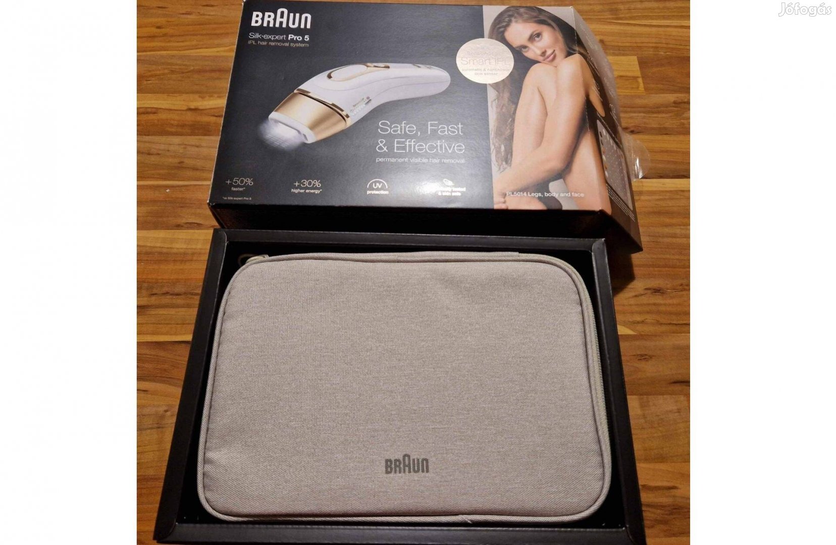 Braun Silk Expert Pro5 villanófényes szőrtelenítő