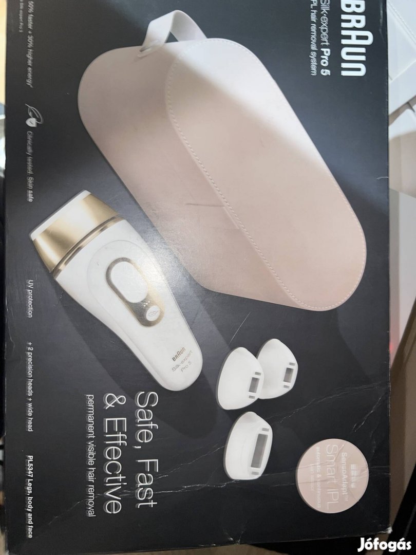 Braun Silk Expert Pro 5 PL5347 villanófényes szőrtelenítő 