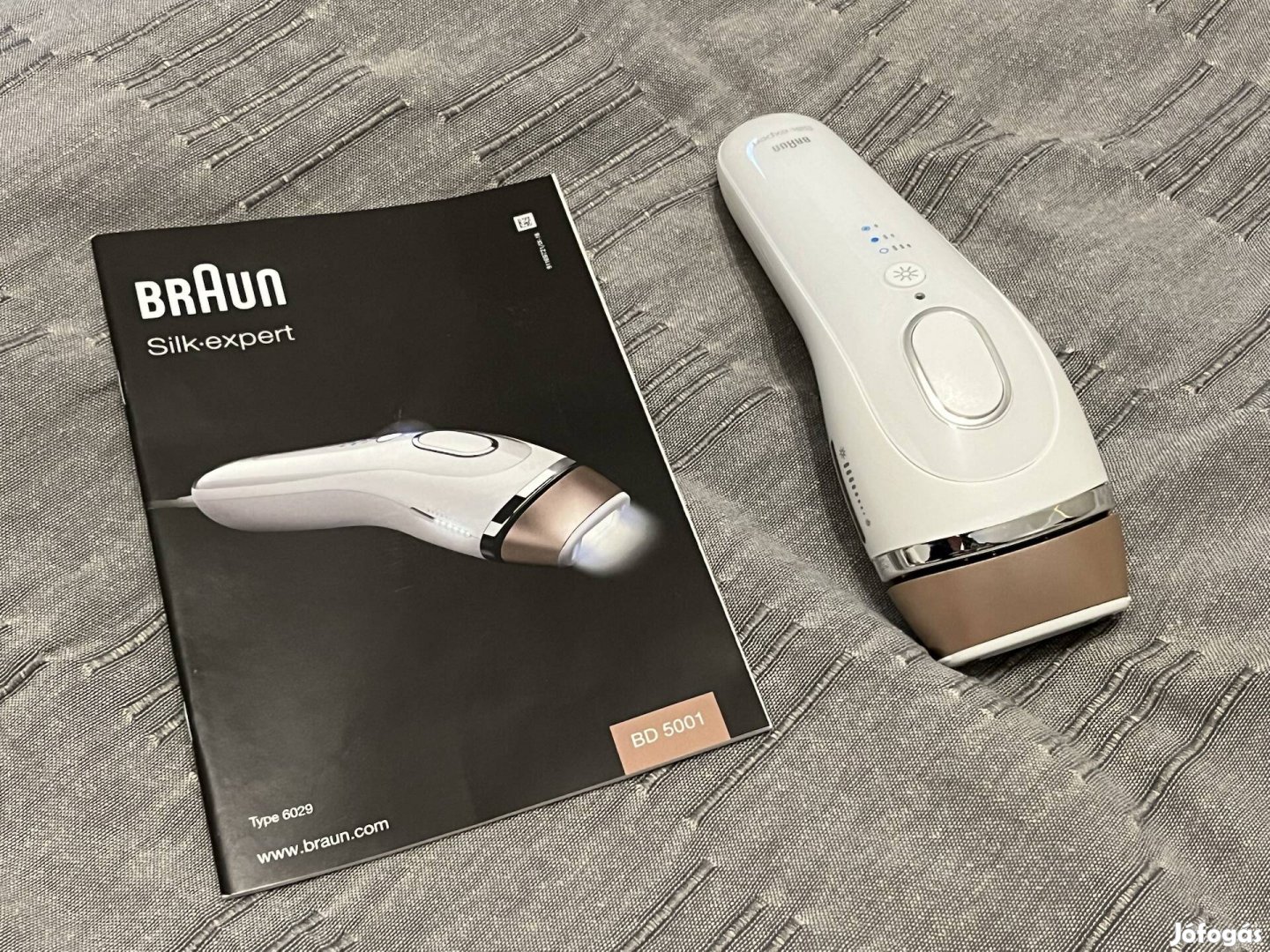 Braun Silk Expert villanófényes szőrtelenítő