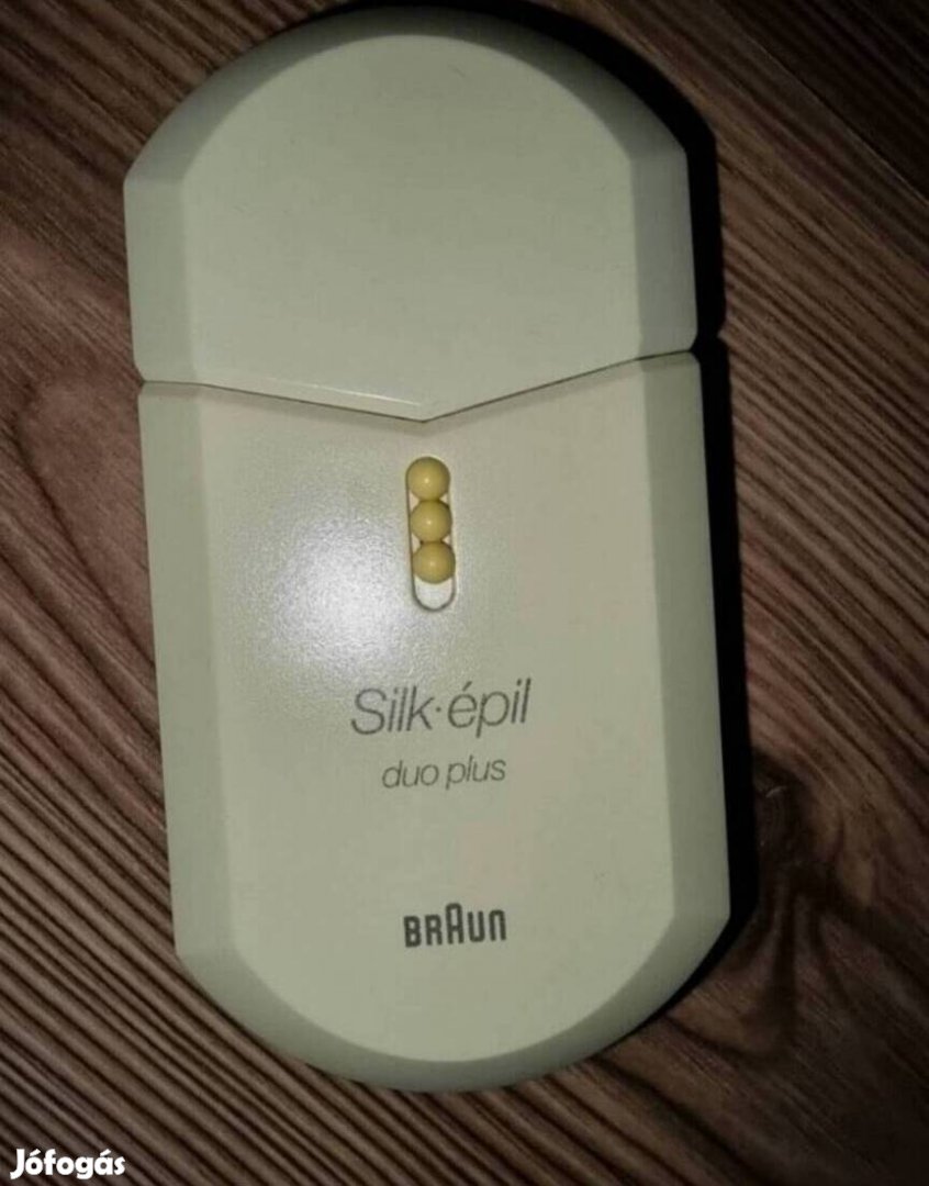 Braun Silk epil dou plus és gyantázókészülék, patronnal