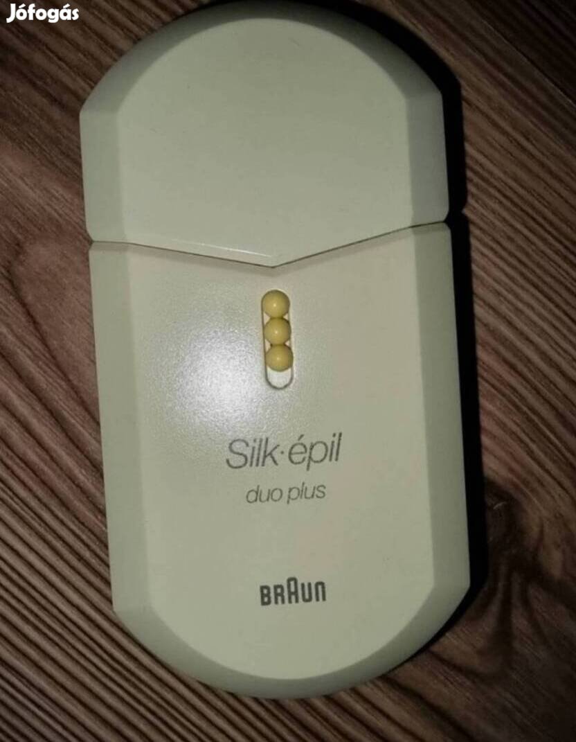 Braun Silk epil dou plus és új gyantázó készülék patronnal