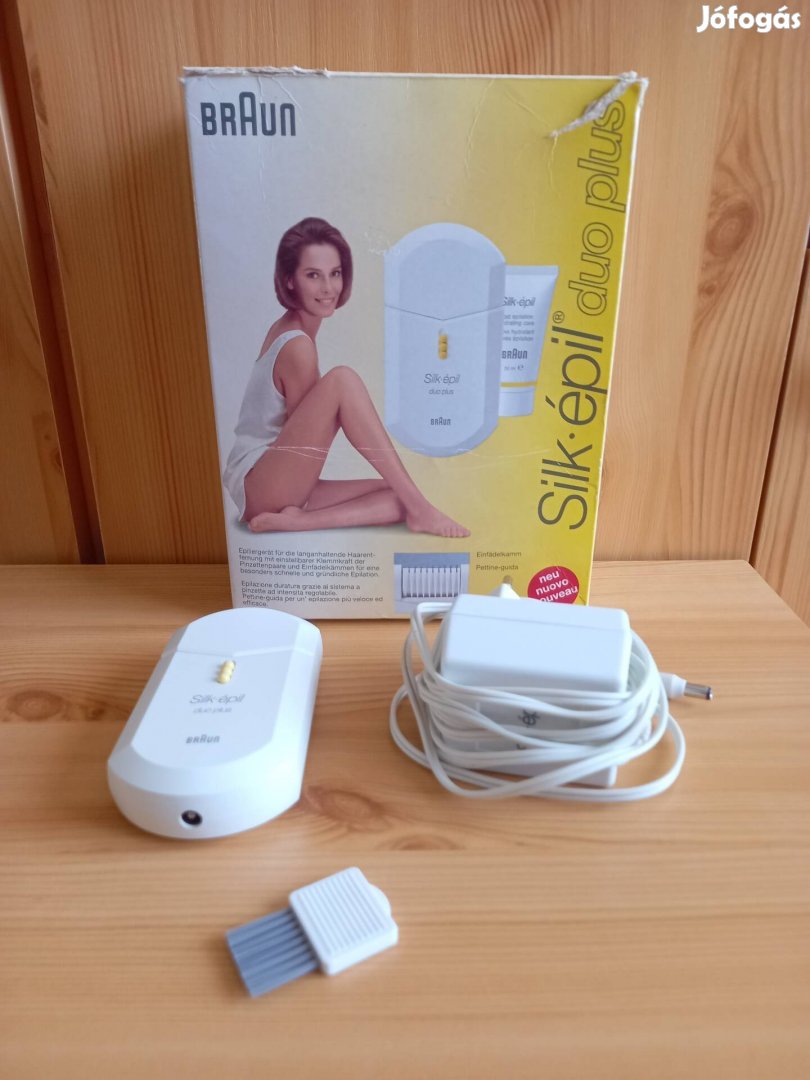 Braun Silk epil duo plus szőrtelenítő/epillátor gép