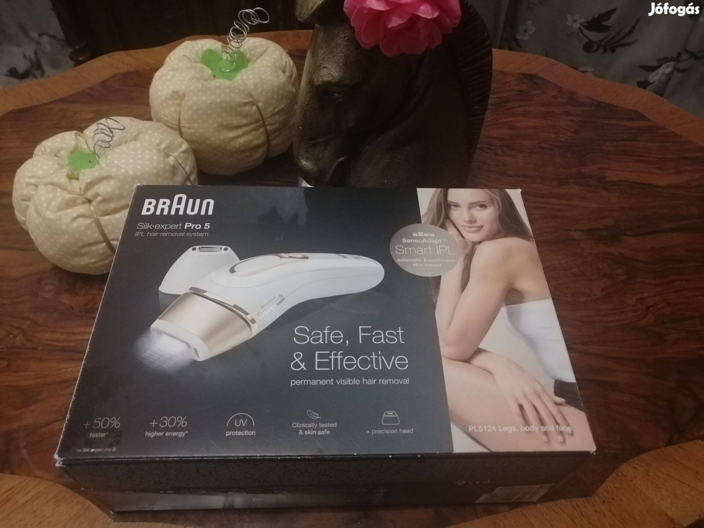 Braun Silk expert Pro5 villanófényes szőrtelenítő újszerű eladó