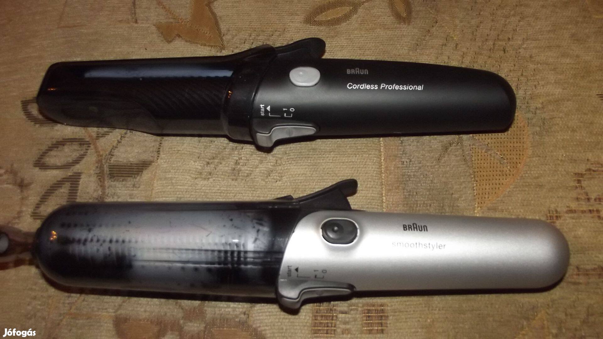 Braun Smoothstyler és smootliner gázzal működő hajformázók