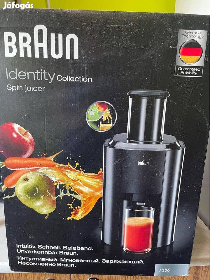 Braun Spin Juicer J300 gyümölcsprés