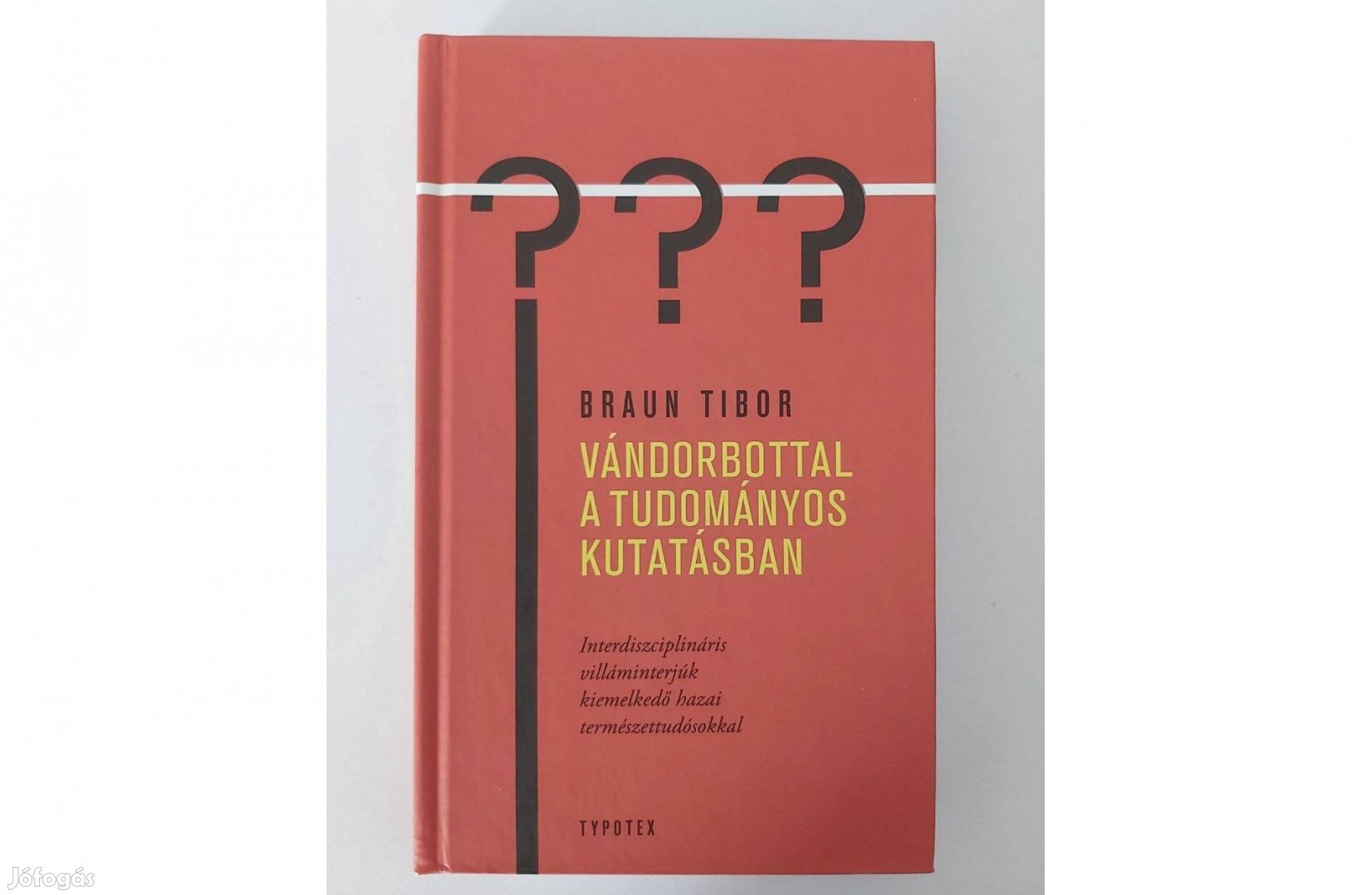 Braun Tibor Vándorbottal a tudományos kutatásban