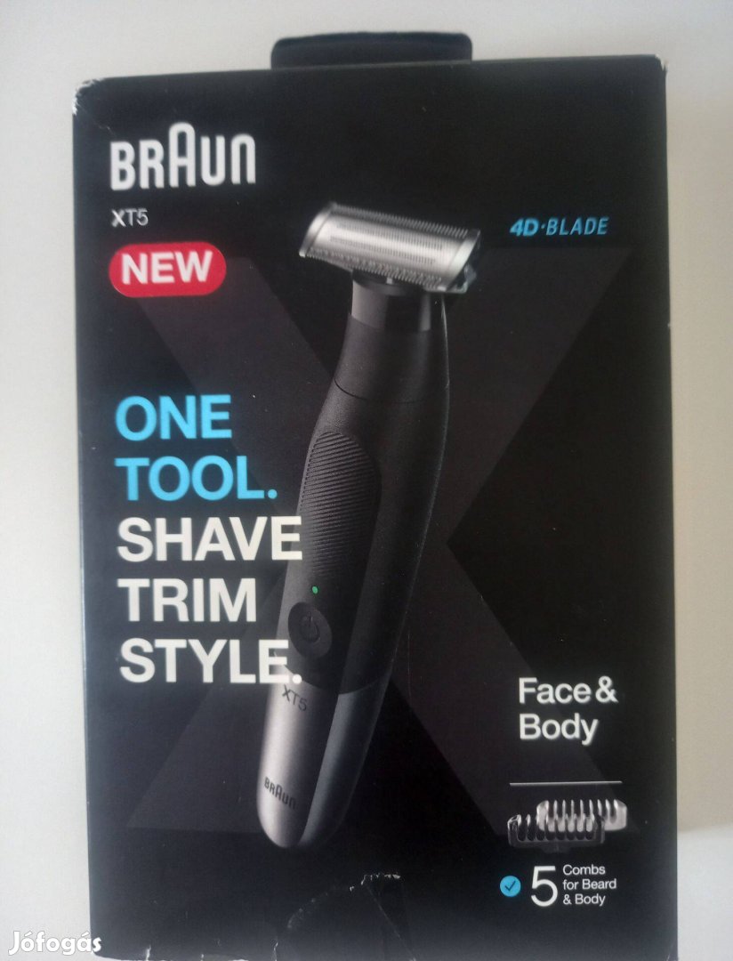 Braun XT5100 Arc- és testborotva