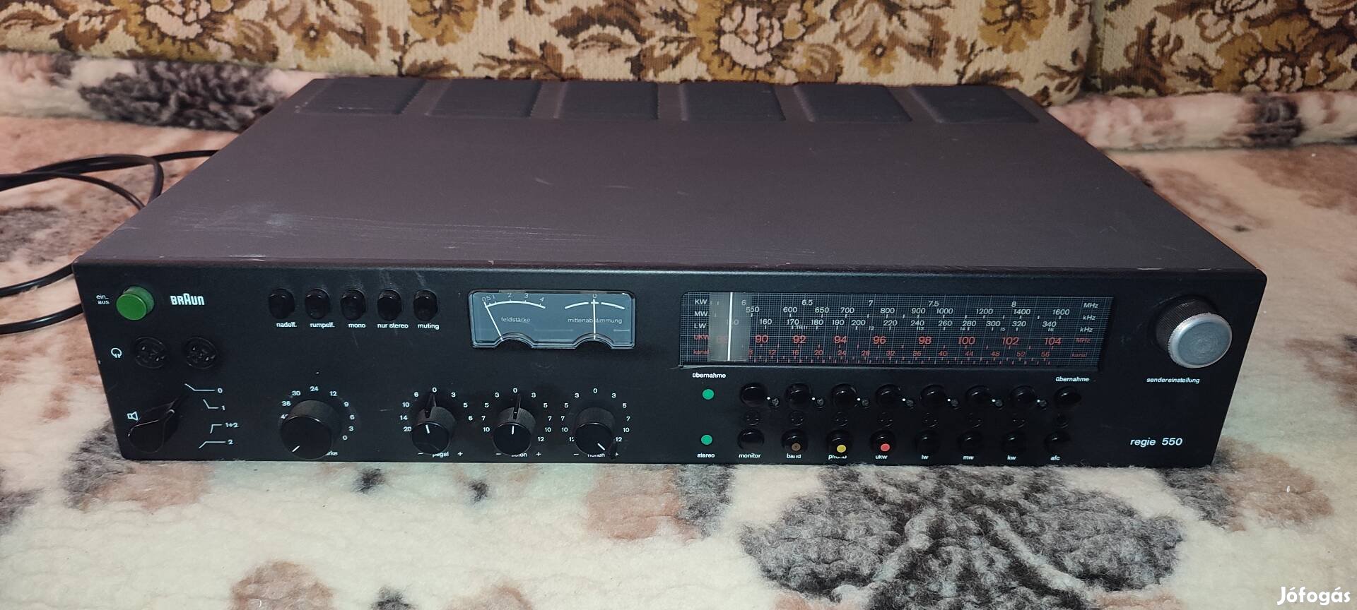 Braun rádió erösitő regie 550 hibás