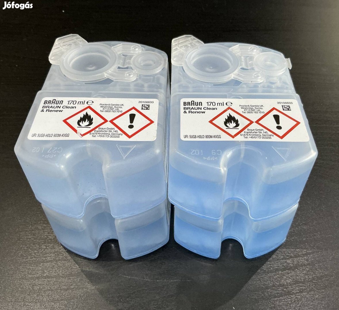 Braun tisztító folyadék 4 db Új!