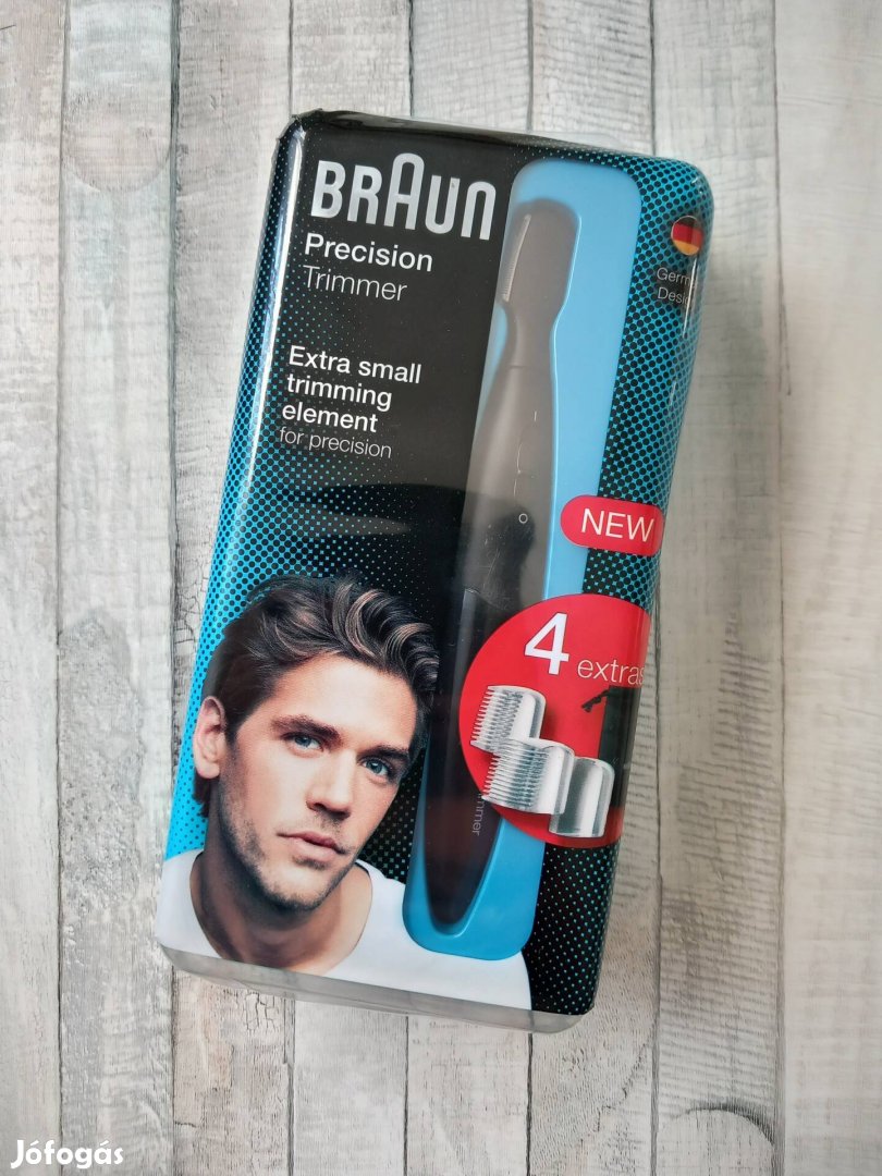 Braun trimmer, szakállvágó új