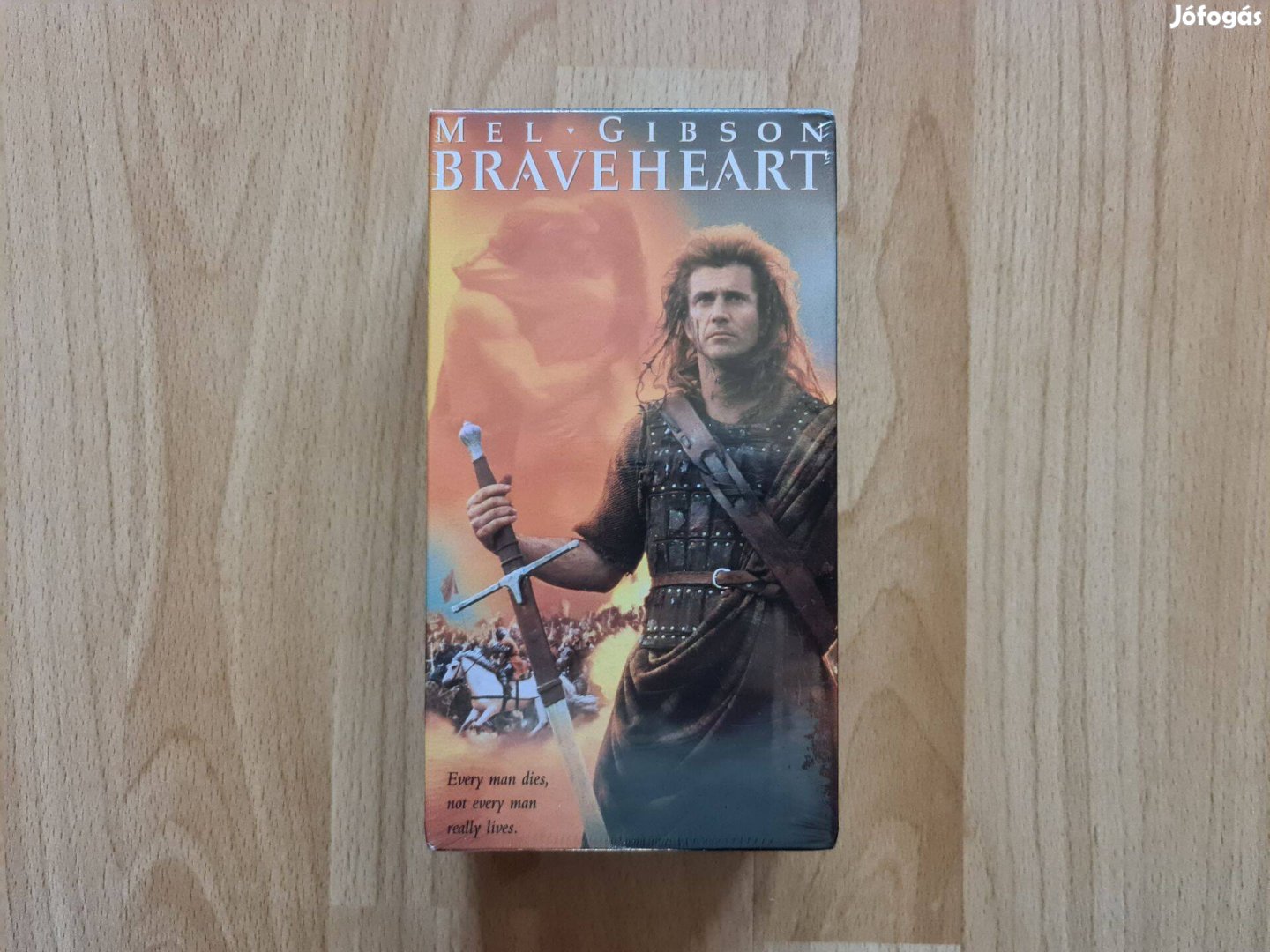 Braveheart - Mel Gibson vhs video film 2 db kazetta