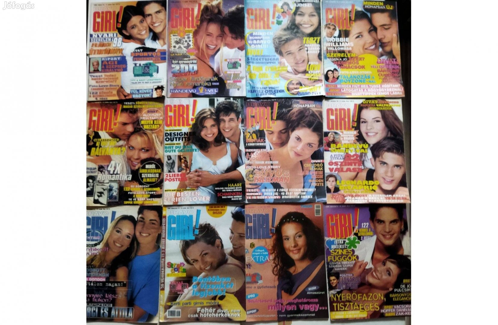 Bravo Girl Magazinok 90-2000 Évekből
