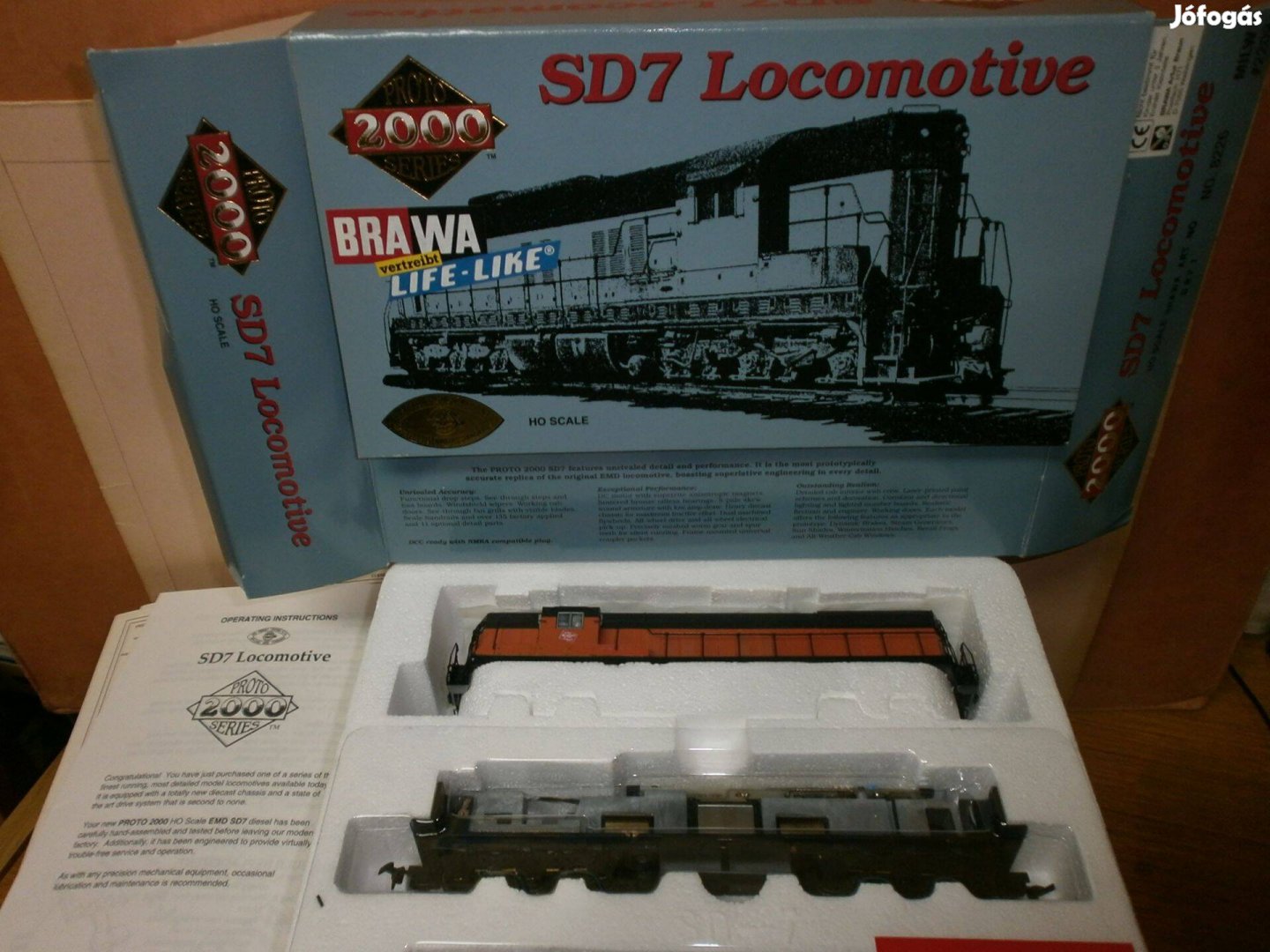 Brawa -Proto 2000 -8226 -SD-7 "Milwaukee" Usa dizel - H0