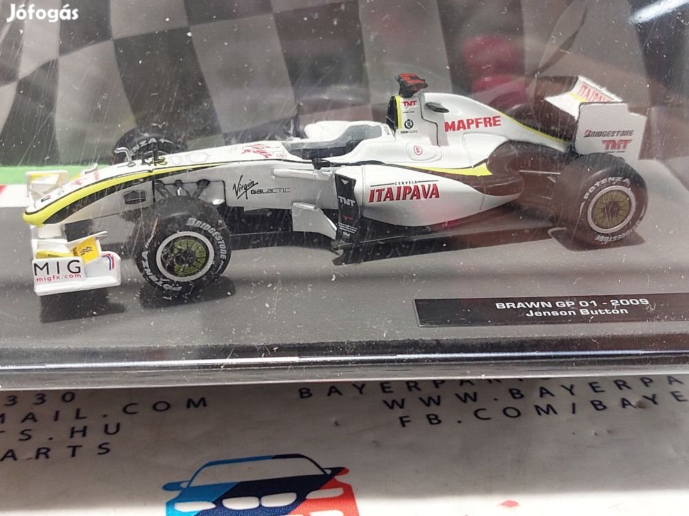 Brawn BGP 001 F1 #22 (2009) - World Champion - Jenson Button -  Altay