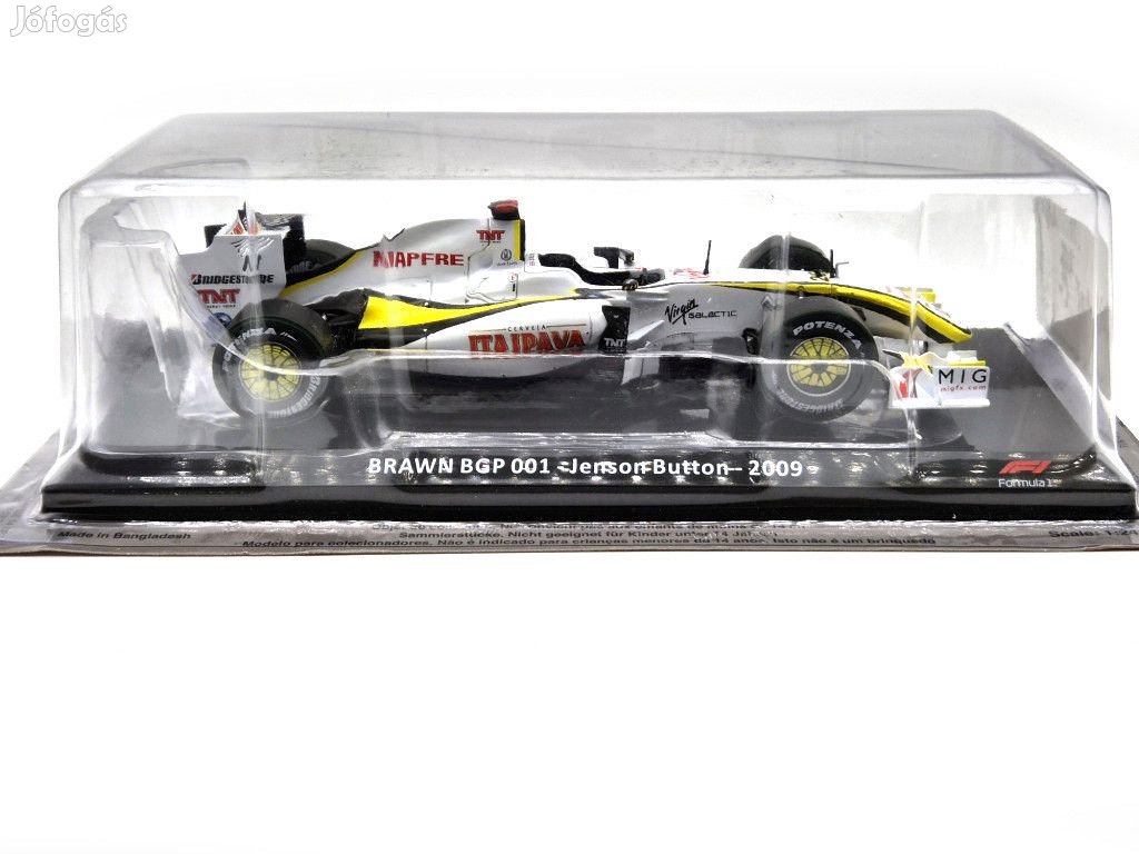 Brawn BGP 001 F1 #22 (2009) - World Champion - Jenson Button -  Edico