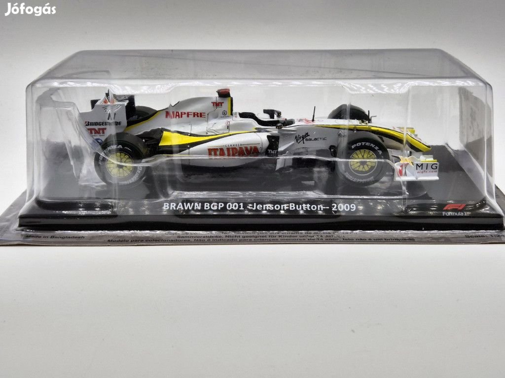 Brawn BGP 001 F1 #22 (2009) - World Champion - Jenson Button -  Edico