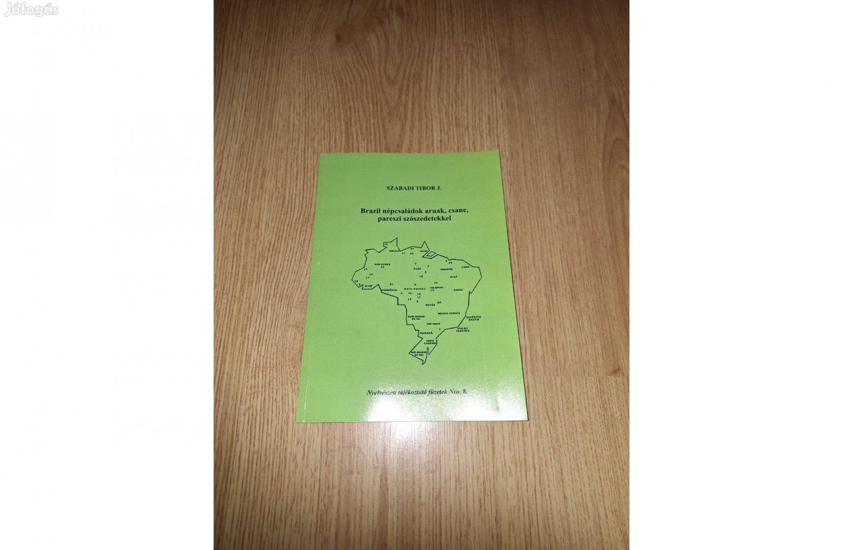 Brazil népcsaládok aruak, csane, pareszi szószedetekkel. néprajzi tan