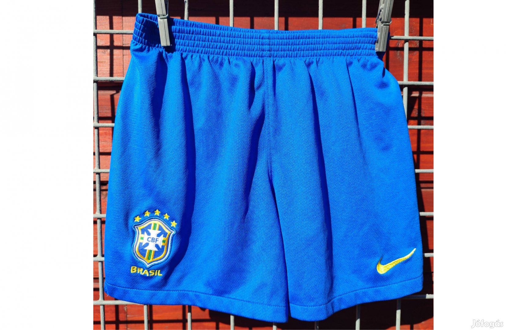 Brazil válogatott eredeti Nike gyerek kék nadrág (122-128)