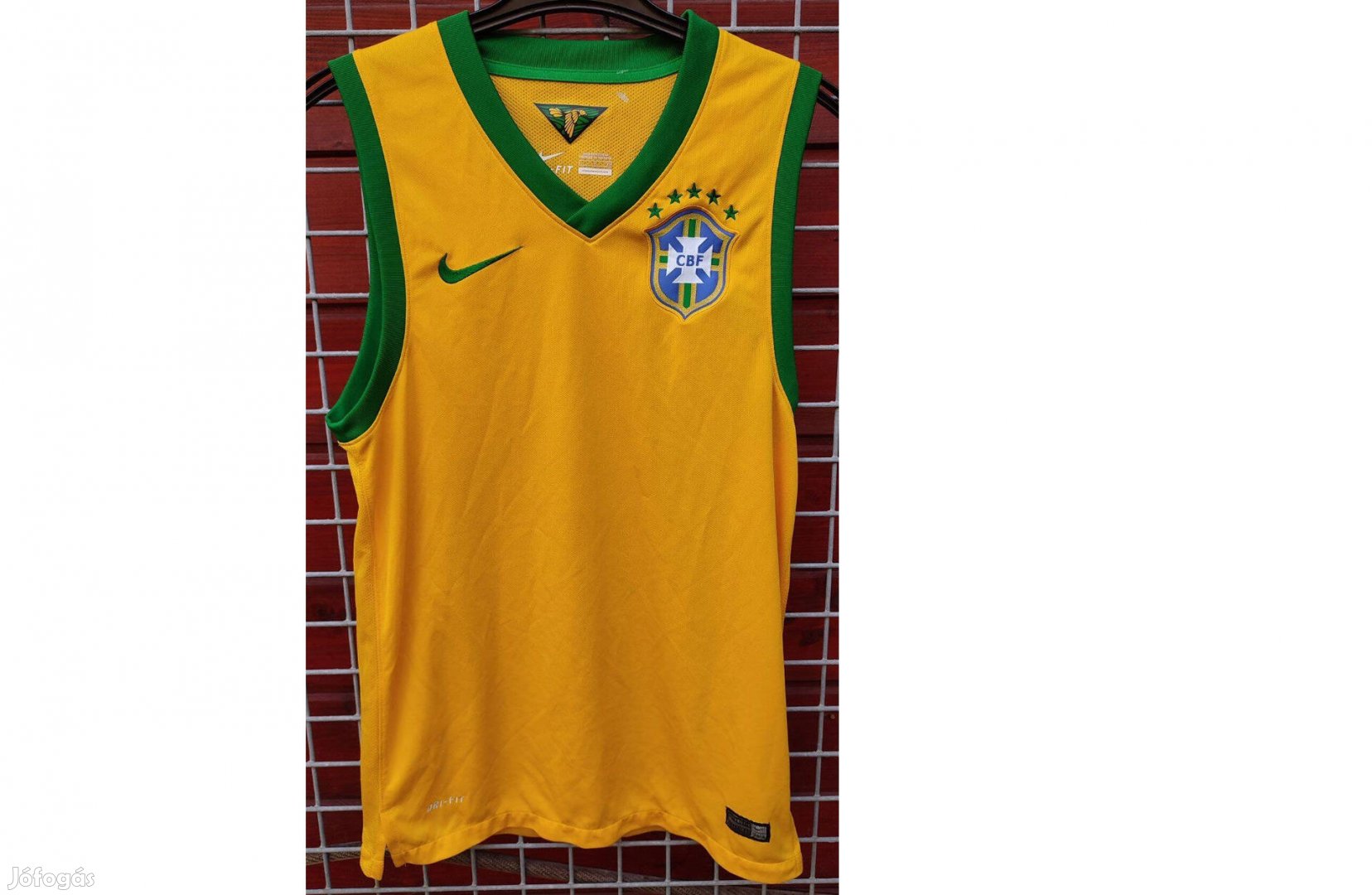 Brazil válogatott eredeti adidas VB 2014 ujjatlan (S)
