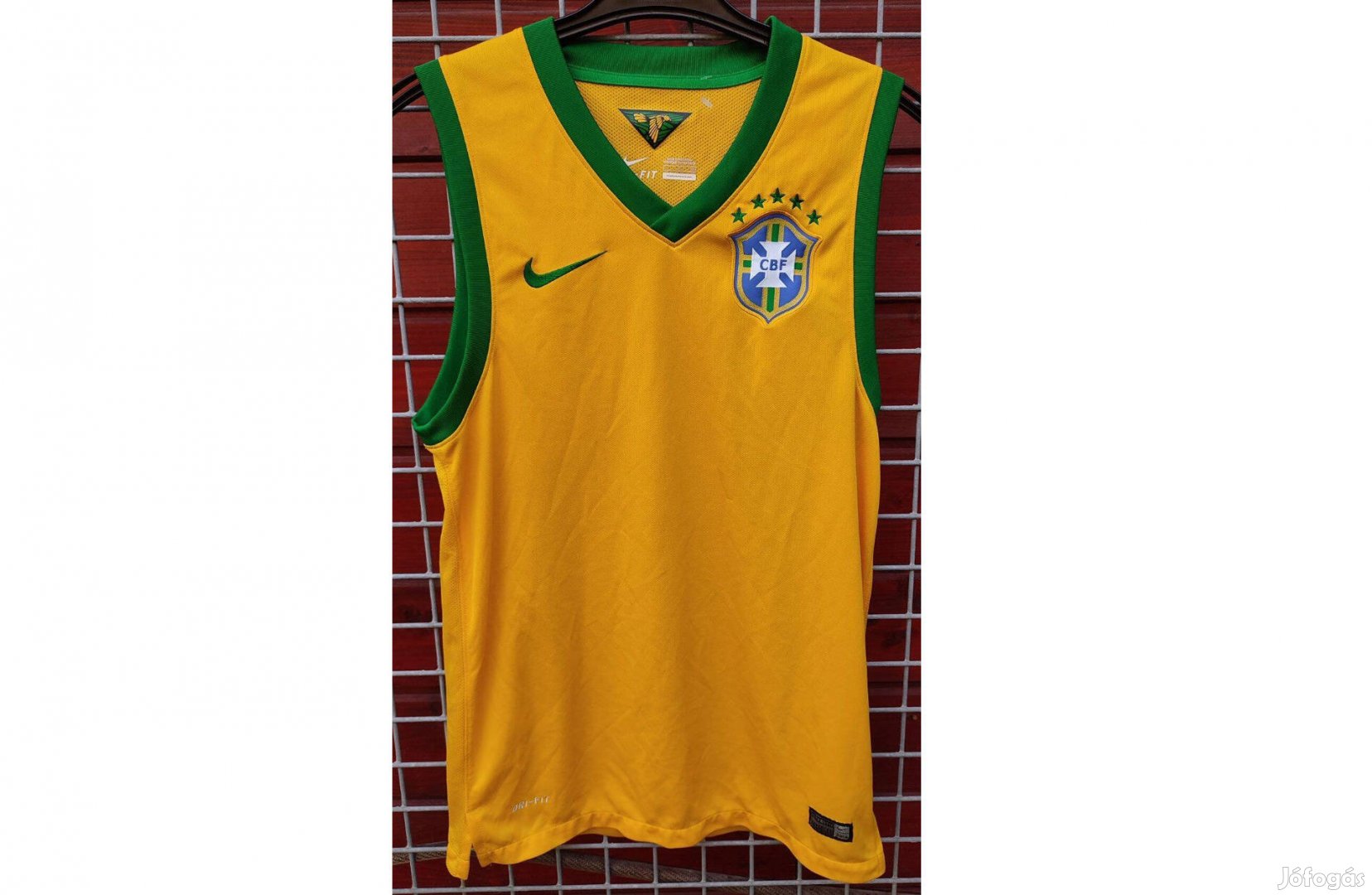 Brazil válogatott eredeti adidas VB 2014 ujjatlan (S)