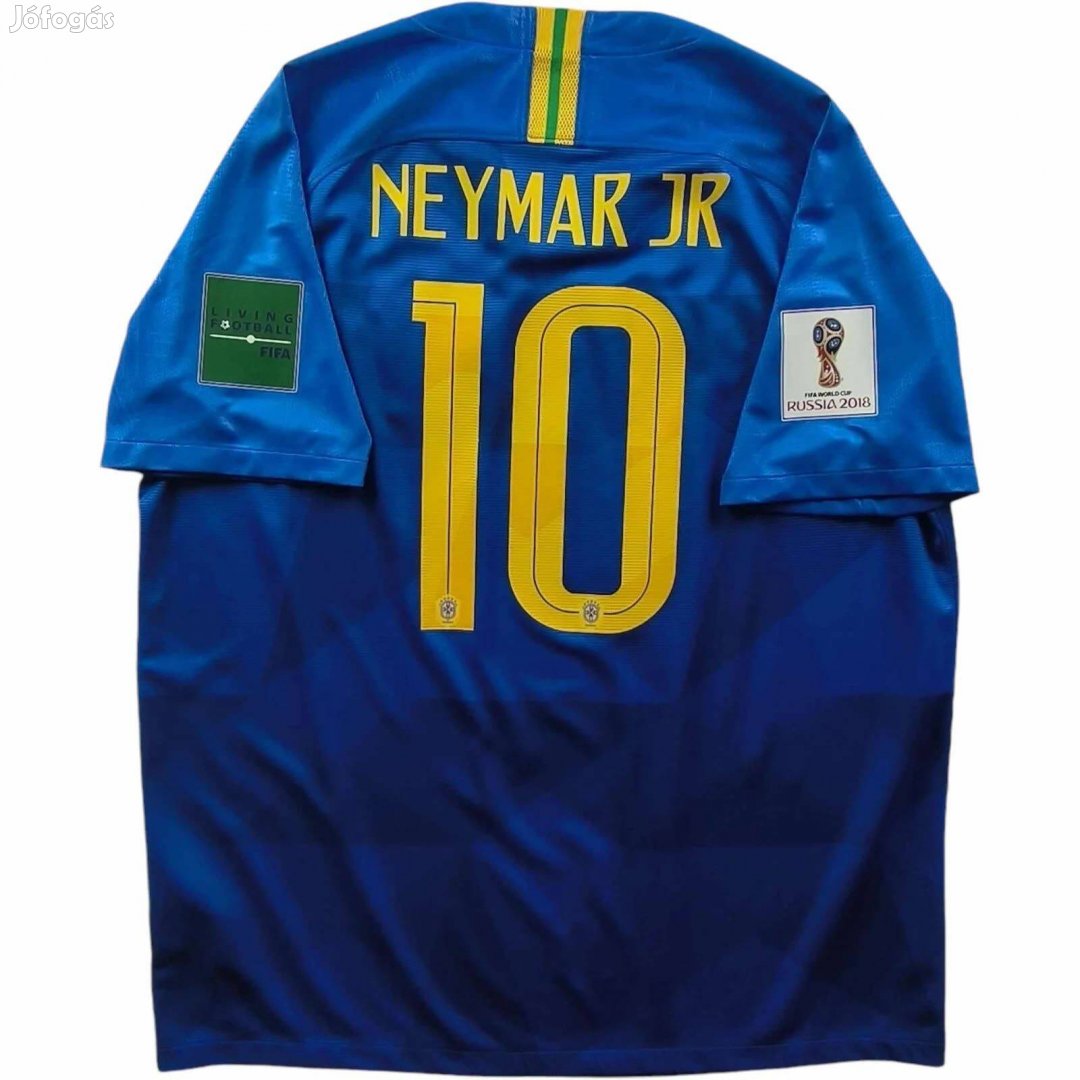 Brazília 2018-20 Nike vendég Neymar Jr foci mez XL-es