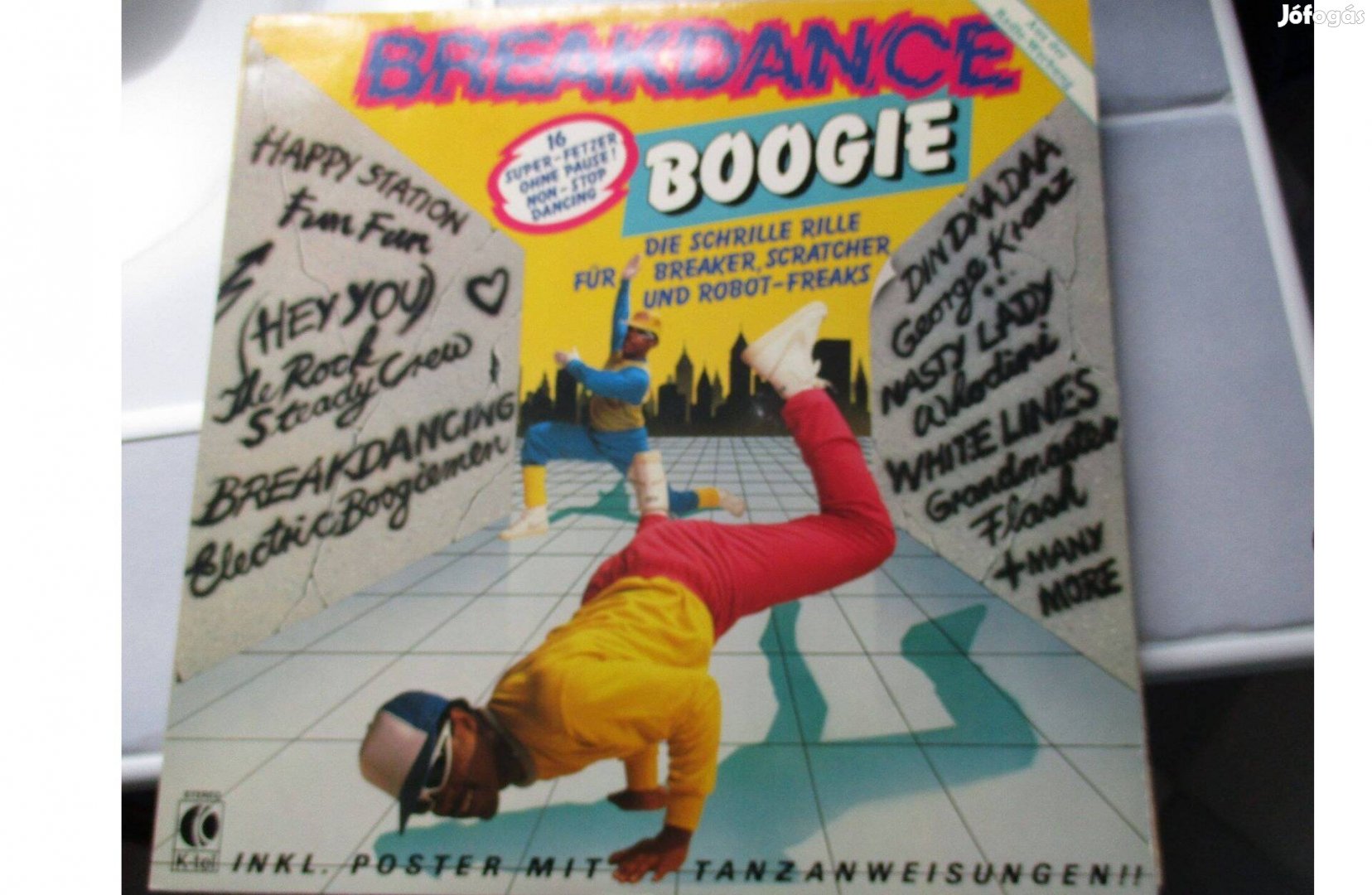 Breakdance Boogie bakelit hanglemez eladó