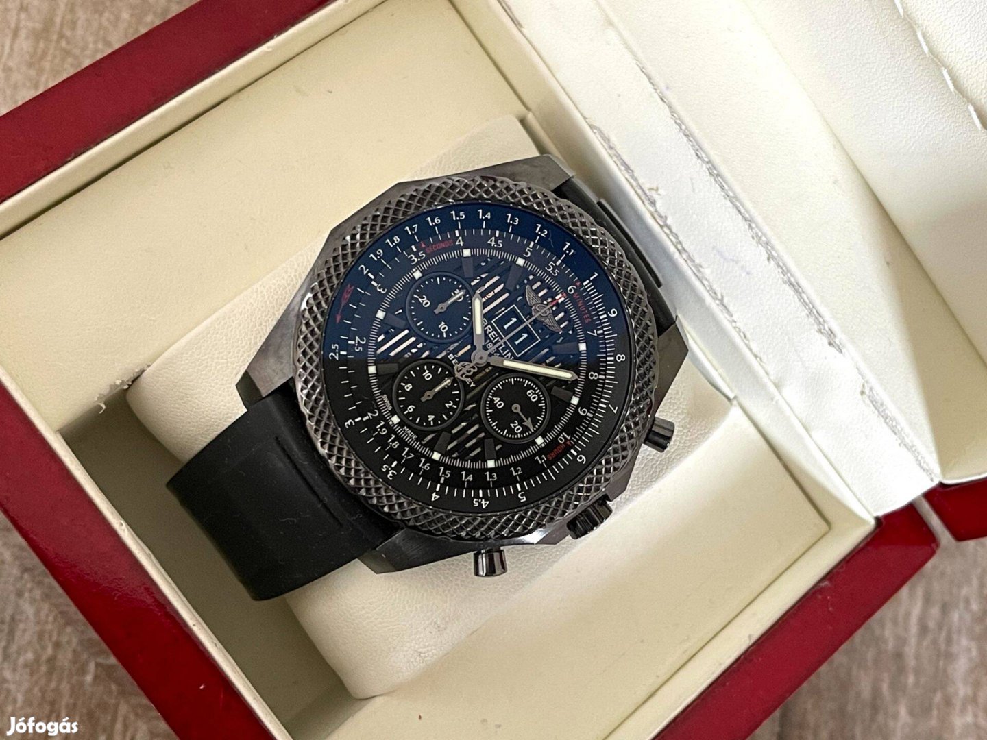 Breitling Bentley 6.75 Blacksteel 48 Lgsw