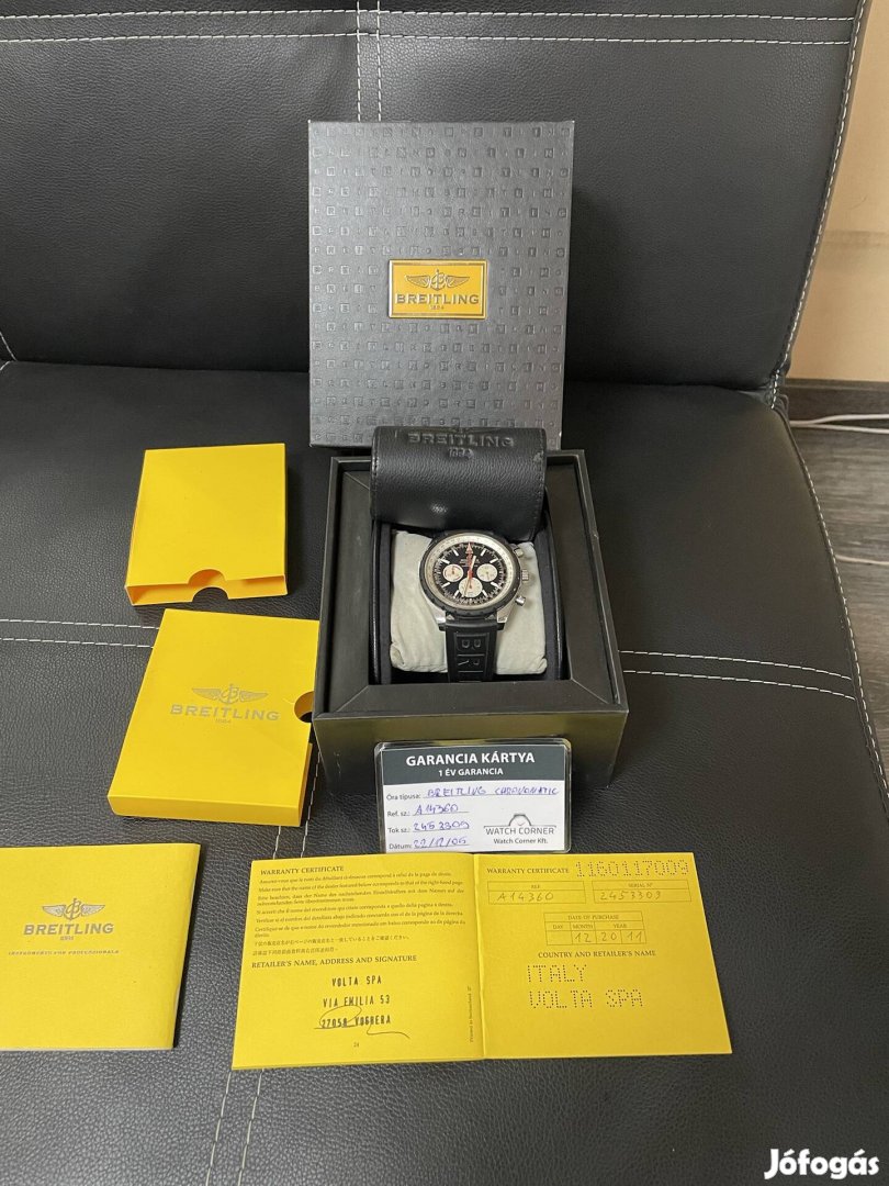 Breitling Chrono-Matic 49mm Acél-Kaucsuk-Automata