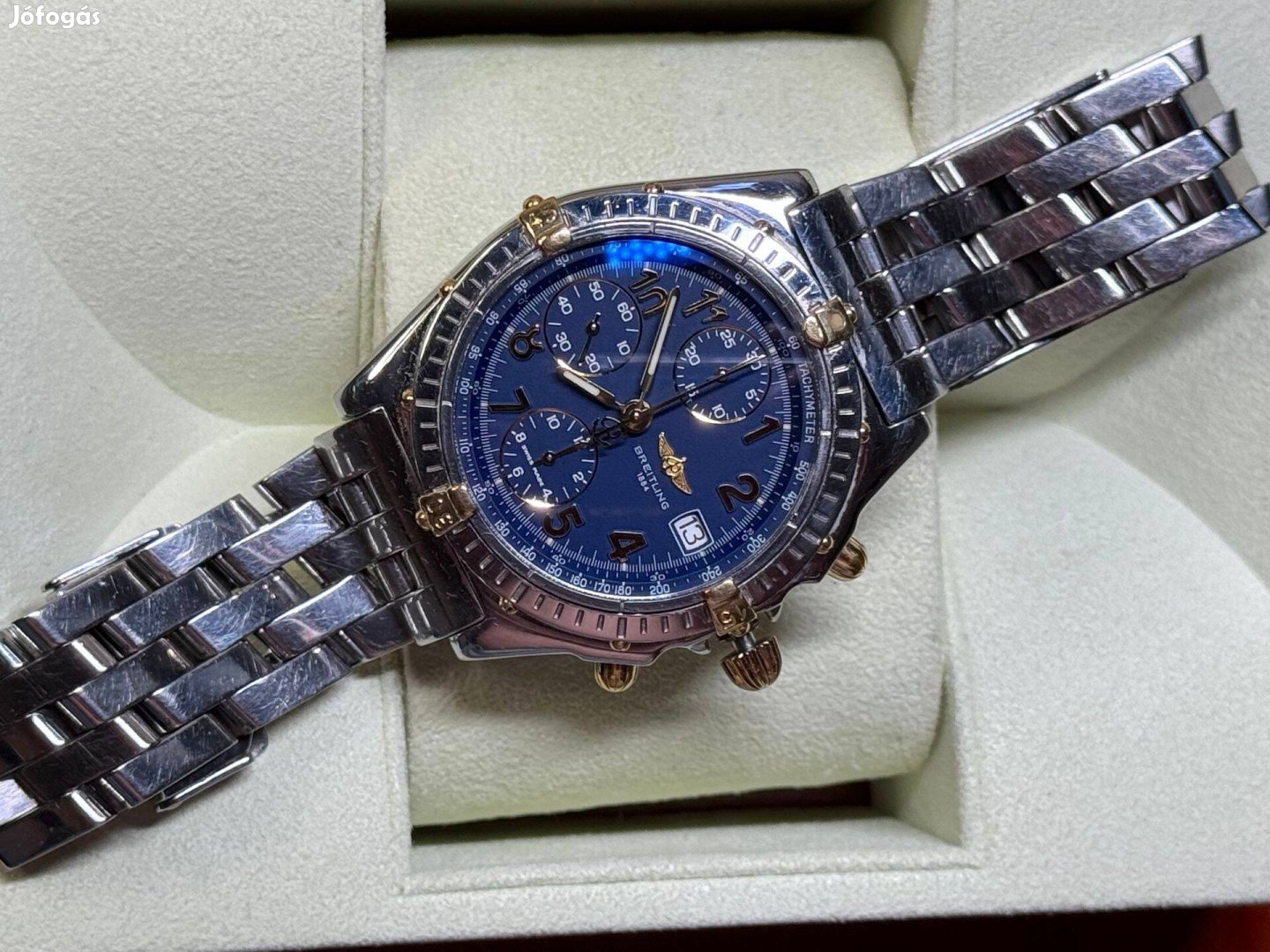 Breitling Chronomat 39 arany-acél Lgsw