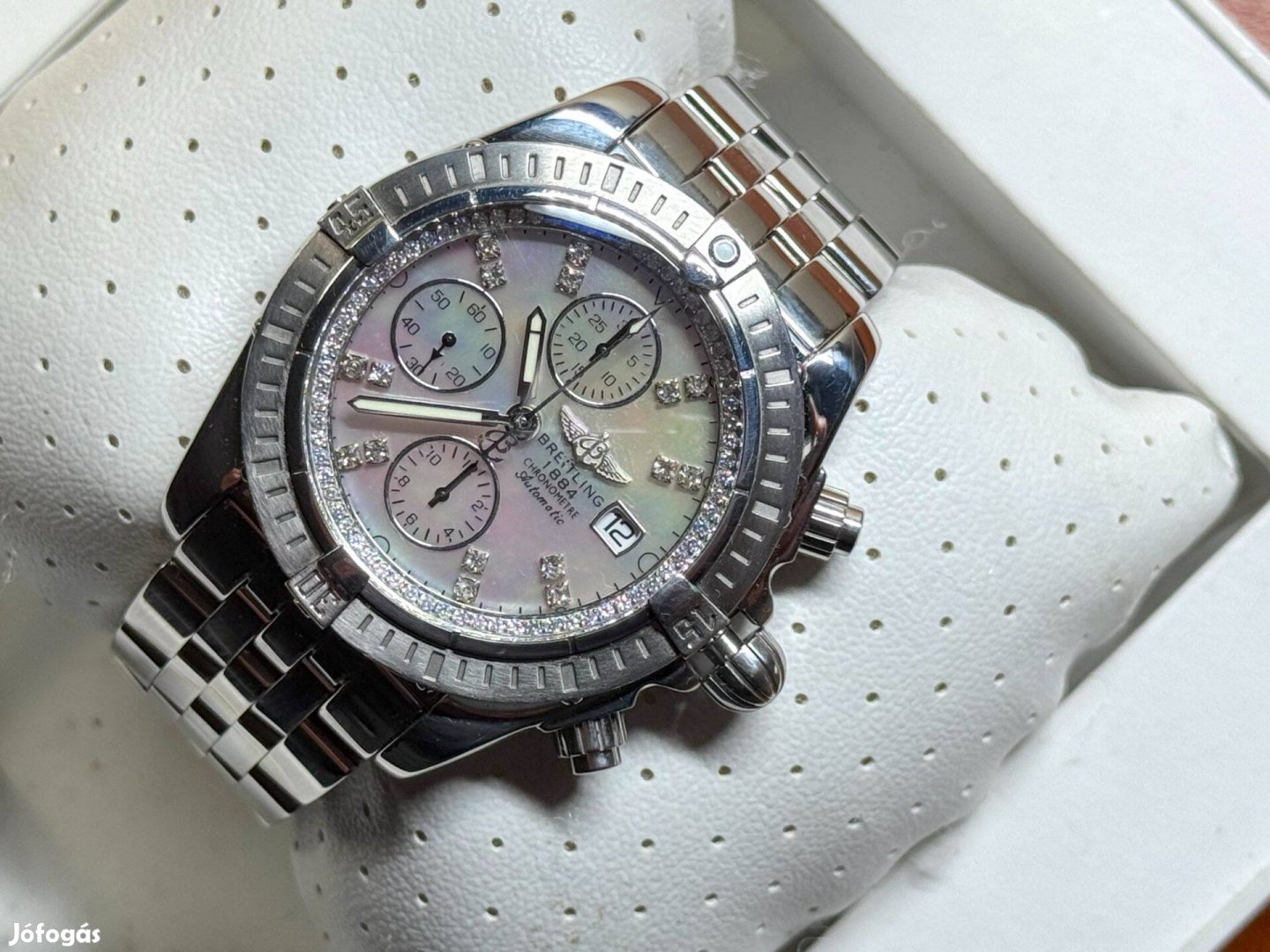 Breitling Chronomat Evolution 44 brilles számlappal Lgsw