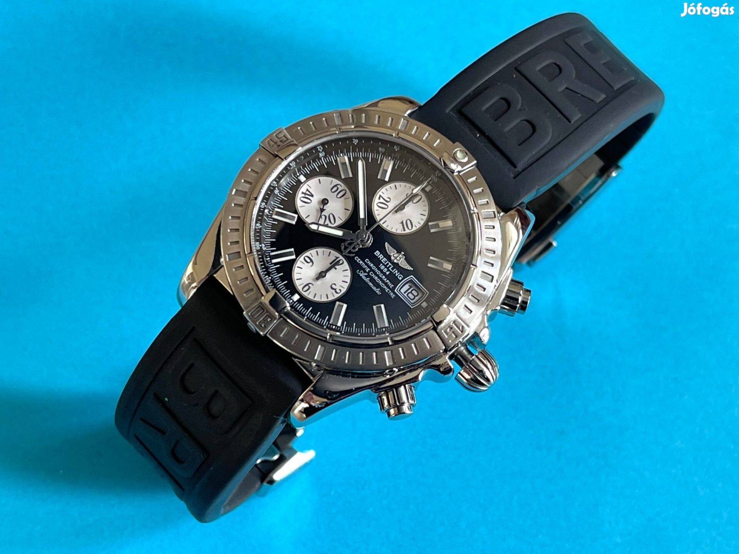 Breitling Chronomat Evolution fekete-fehér 44 Lgsw