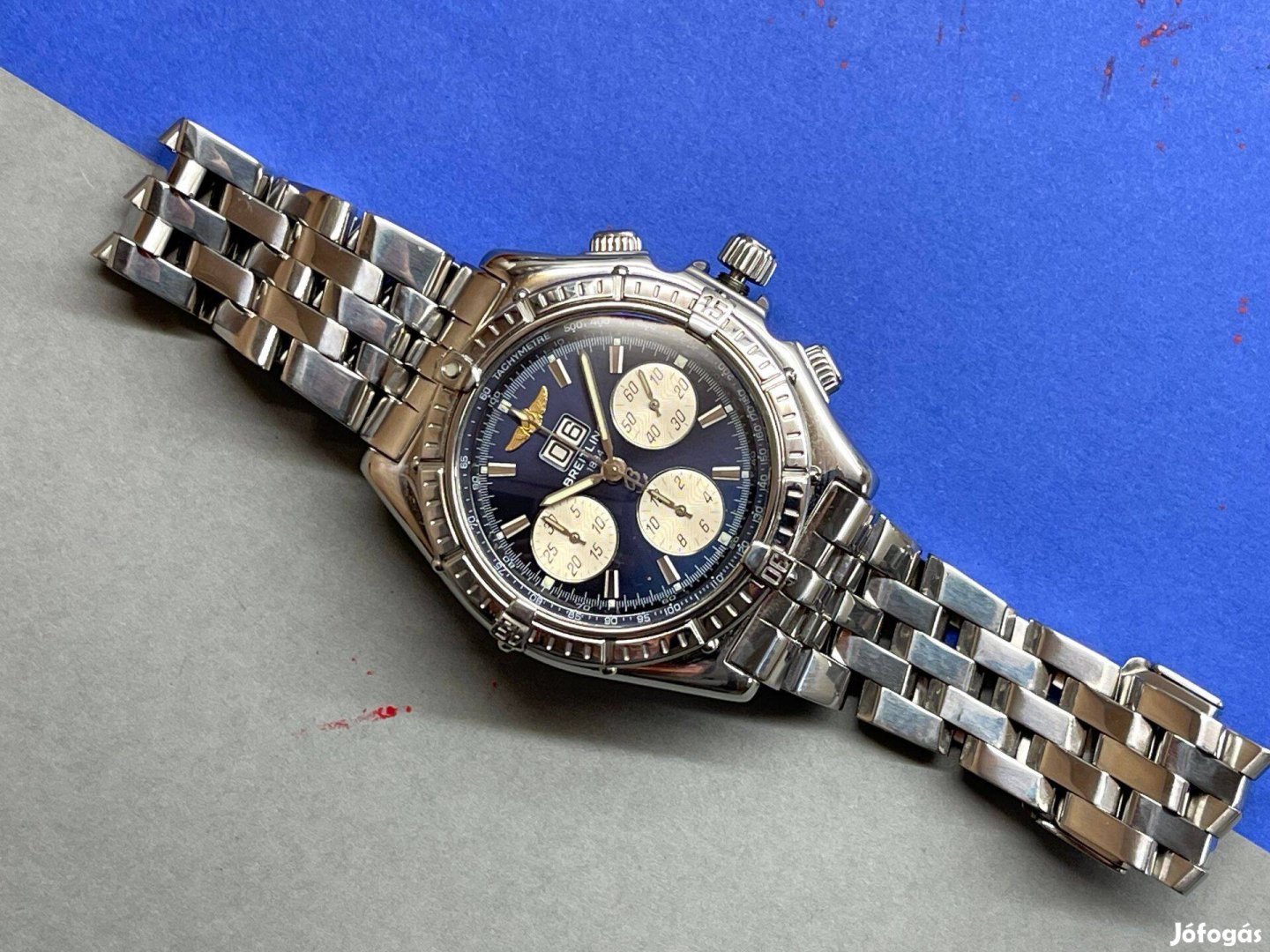 Breitling Crosswind Special kék-fehér 44 Lgsw