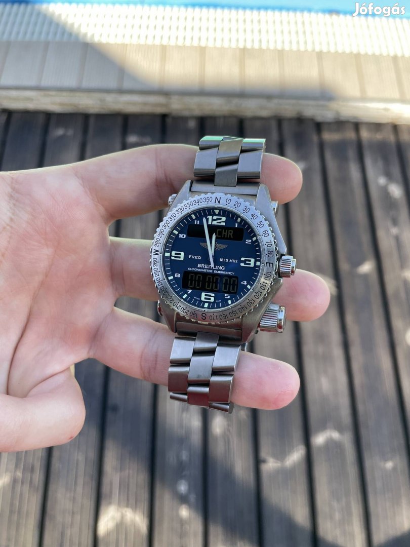 Breitling Emergency ( Rolex Hublot Omega Iwc Panerai Cartier Corum