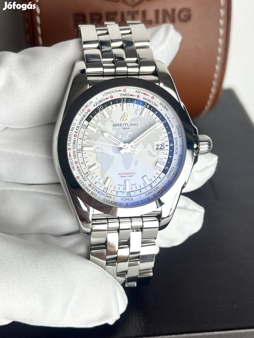 Breitling Galactic Unitime Antartica White