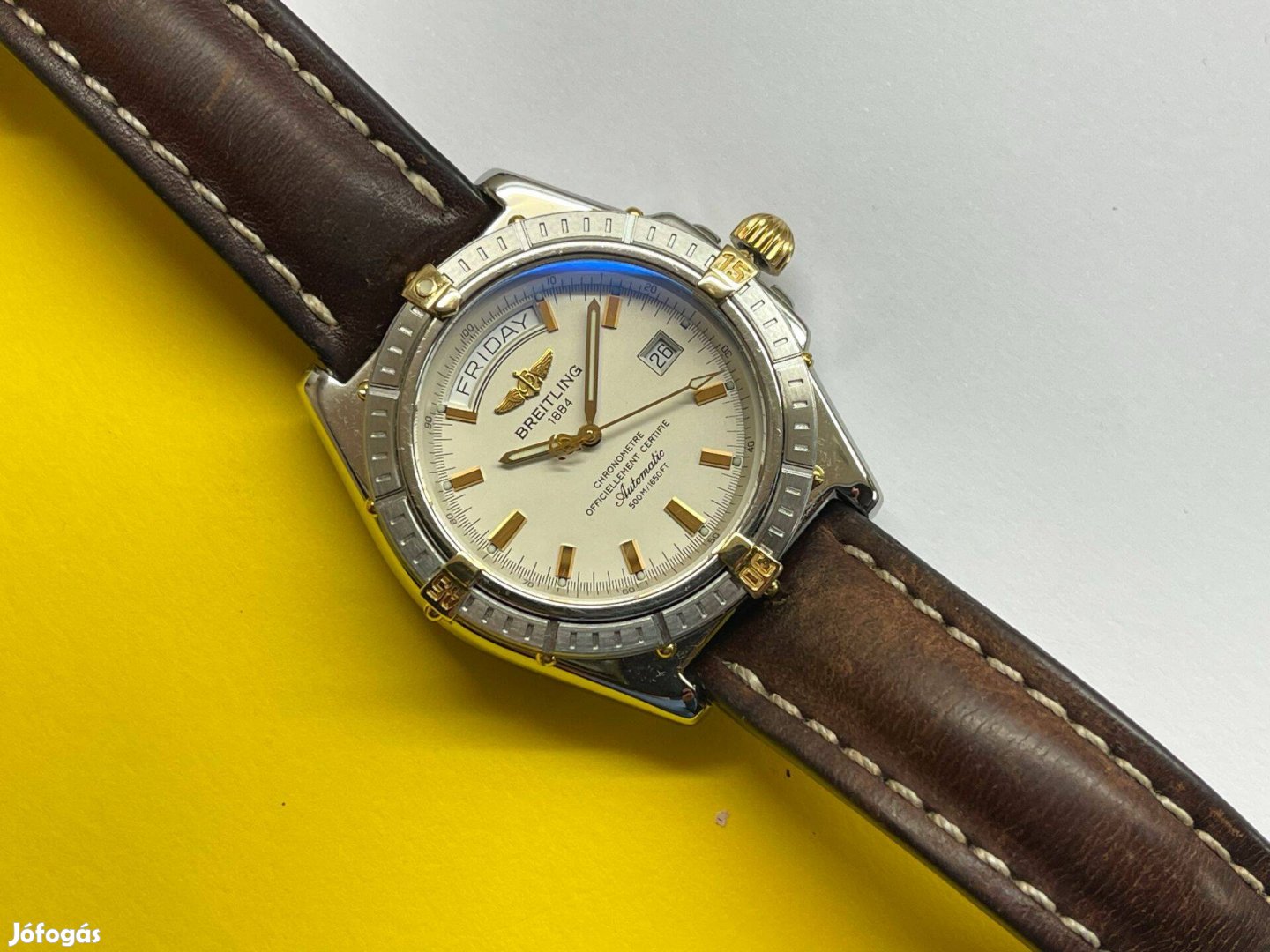 Breitling Headwind Day/Date arany-acél 44 Lgsw