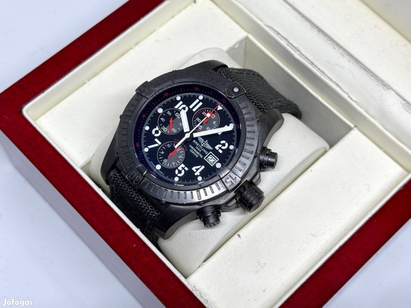 Breitling Super Avenger Chronograph Blacksteel Limited Edition 48 Lgsw