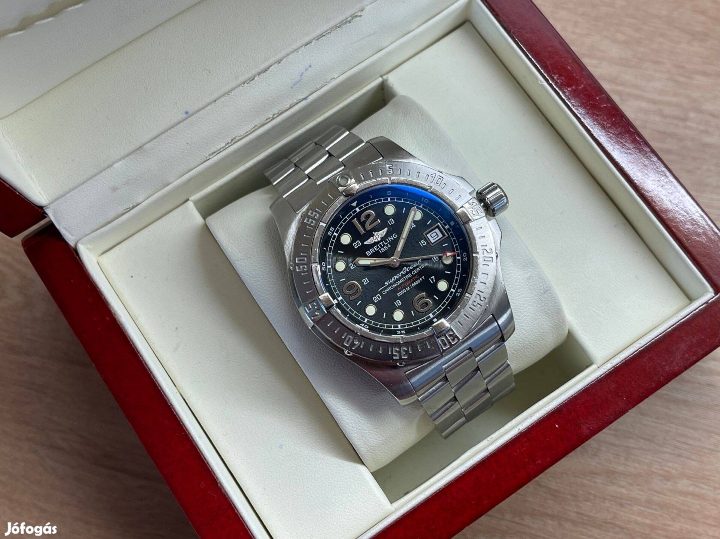 Breitling Superocean Steelfish X-Plus 44 szervizelve Lgsw