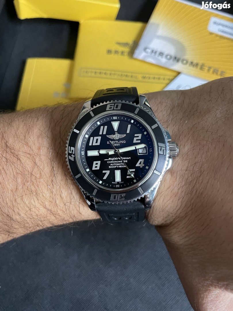 Breitling Superocean automatic csere is
