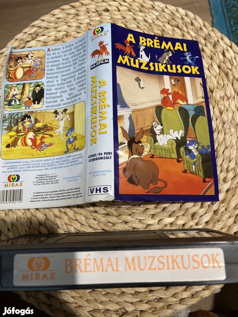 Brémai muzsikusok vhs r