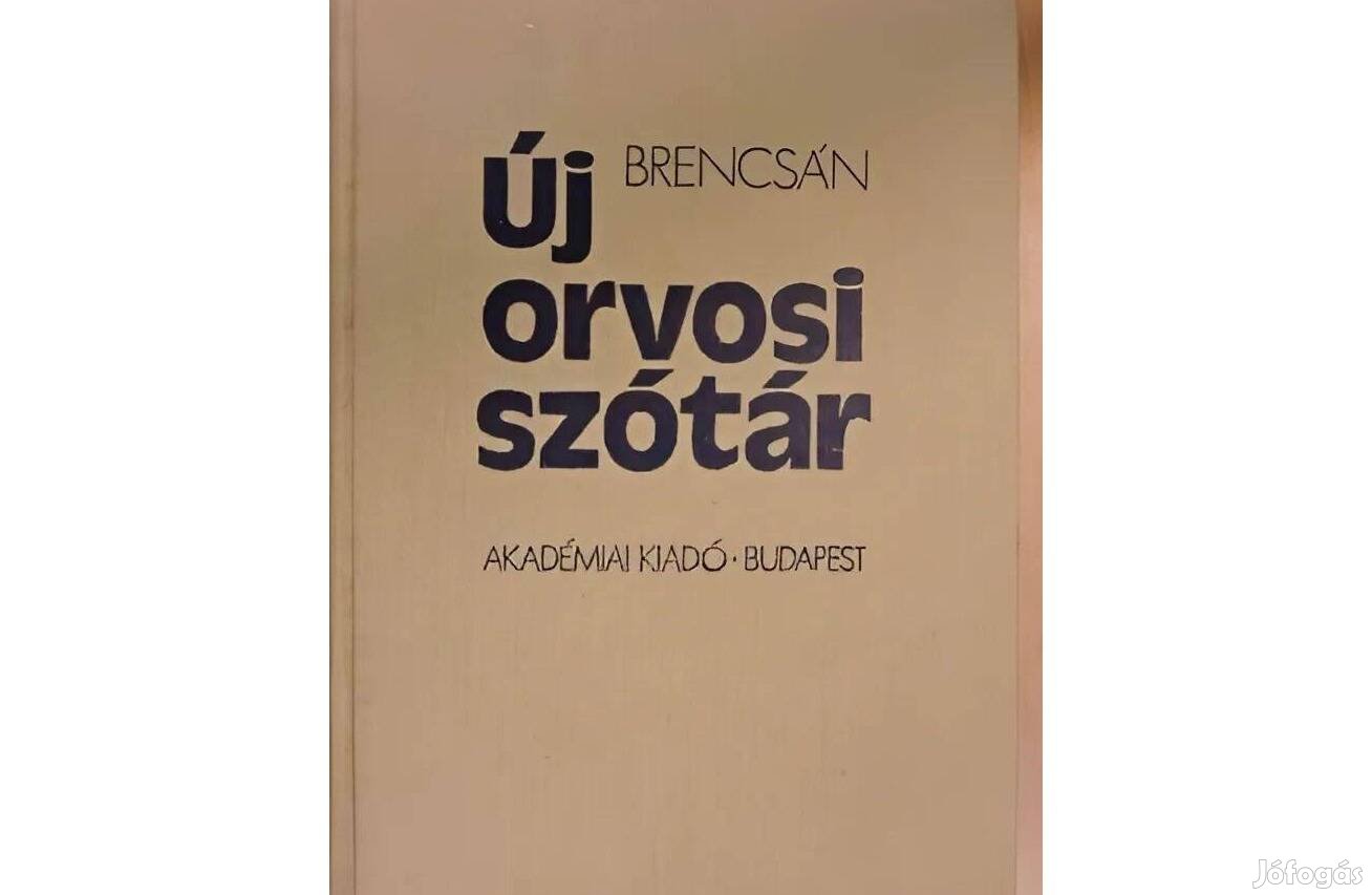 Brencsán János- Új orvosi szótár 1983