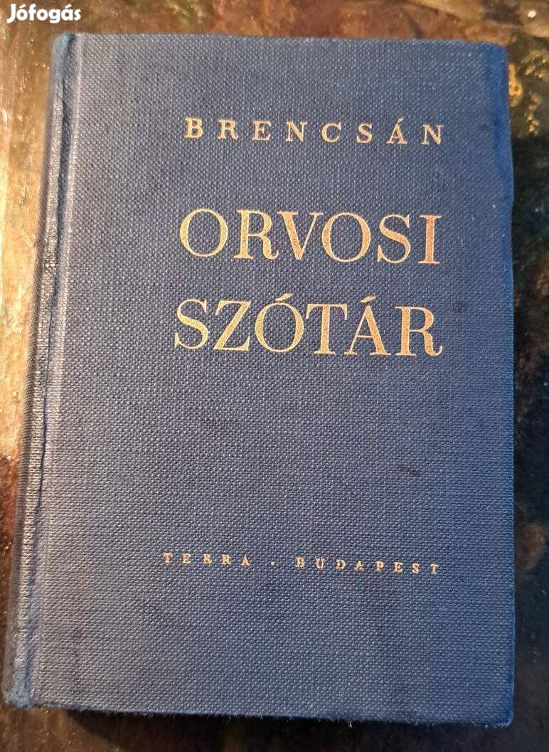 Brencsán : Orvosi szótár.1967. Személyes Átadás
