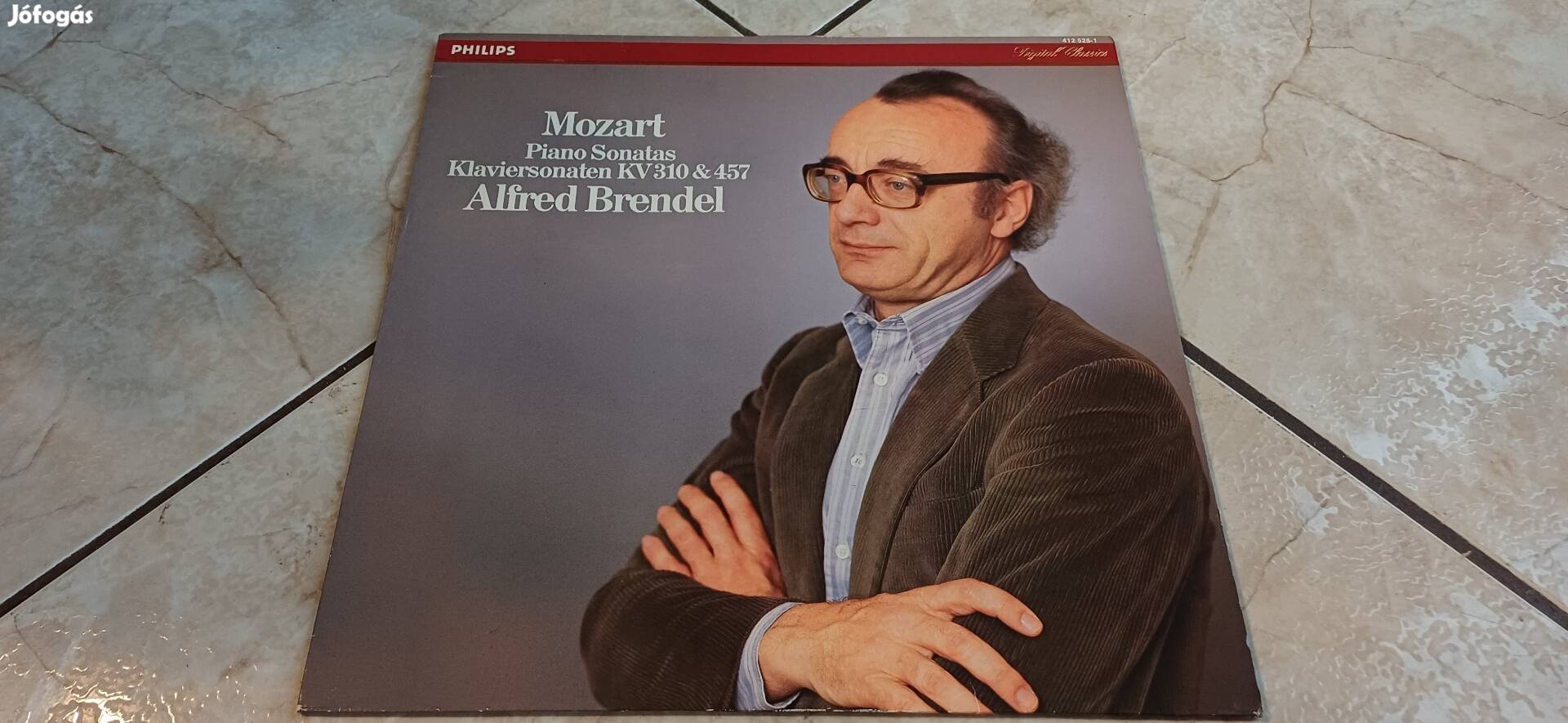 Brendel Mozart bakelit hanglemez