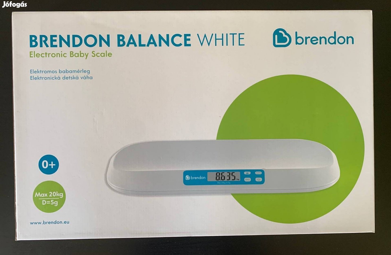 Brendon Balance White babamérleg