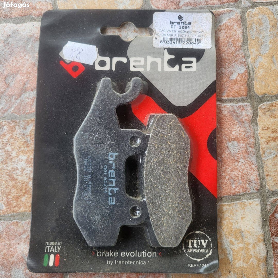 Brenta 088 motorkerékpár fékbetét