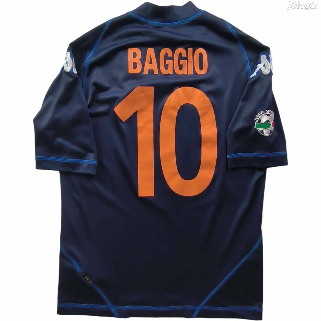 Brescia 2003-04 Kappa harmadik számú Roberto Baggio foci mez XS-es