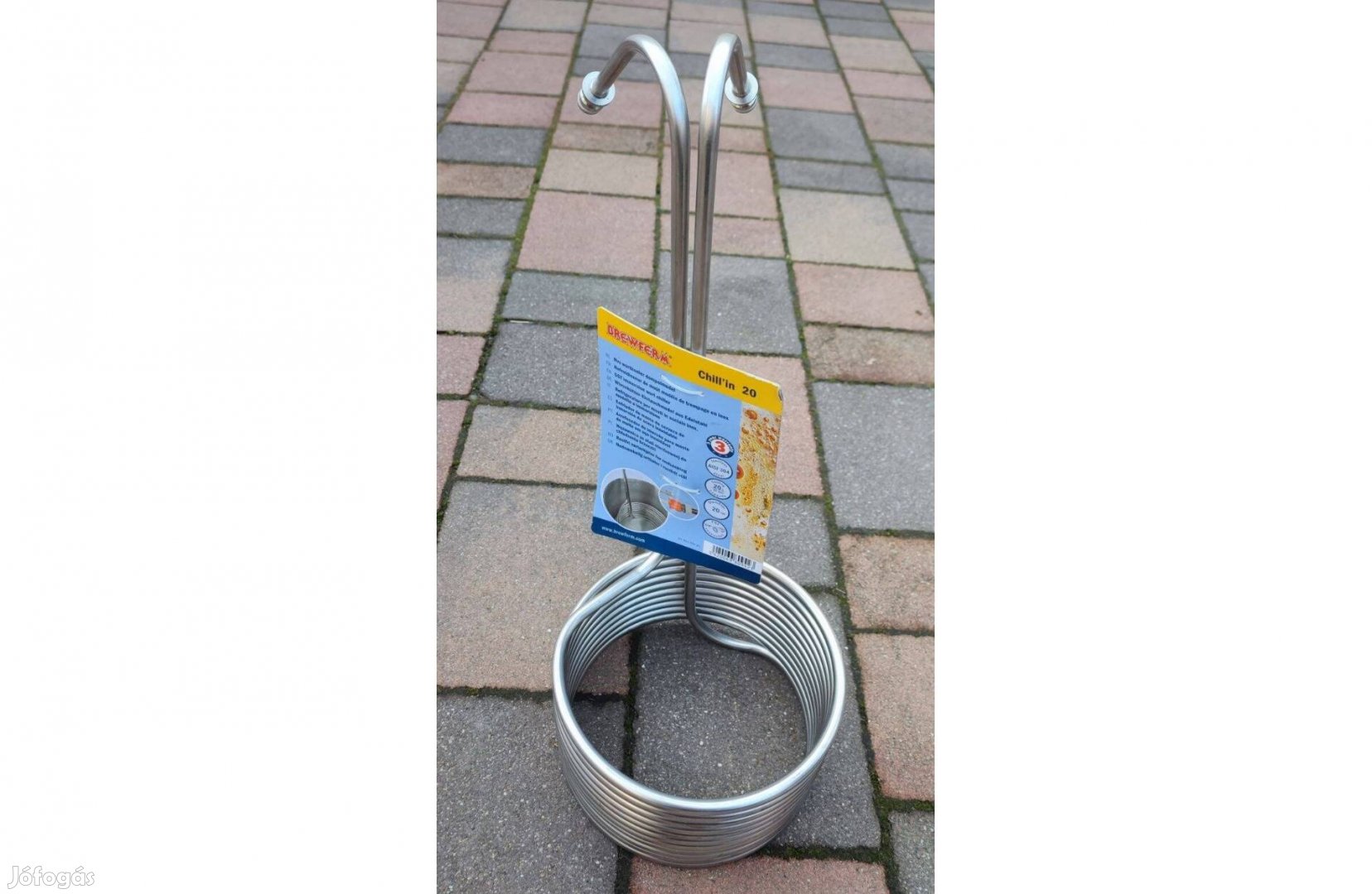 Brewferm Chillin 20 új sörlé hűtő spirál