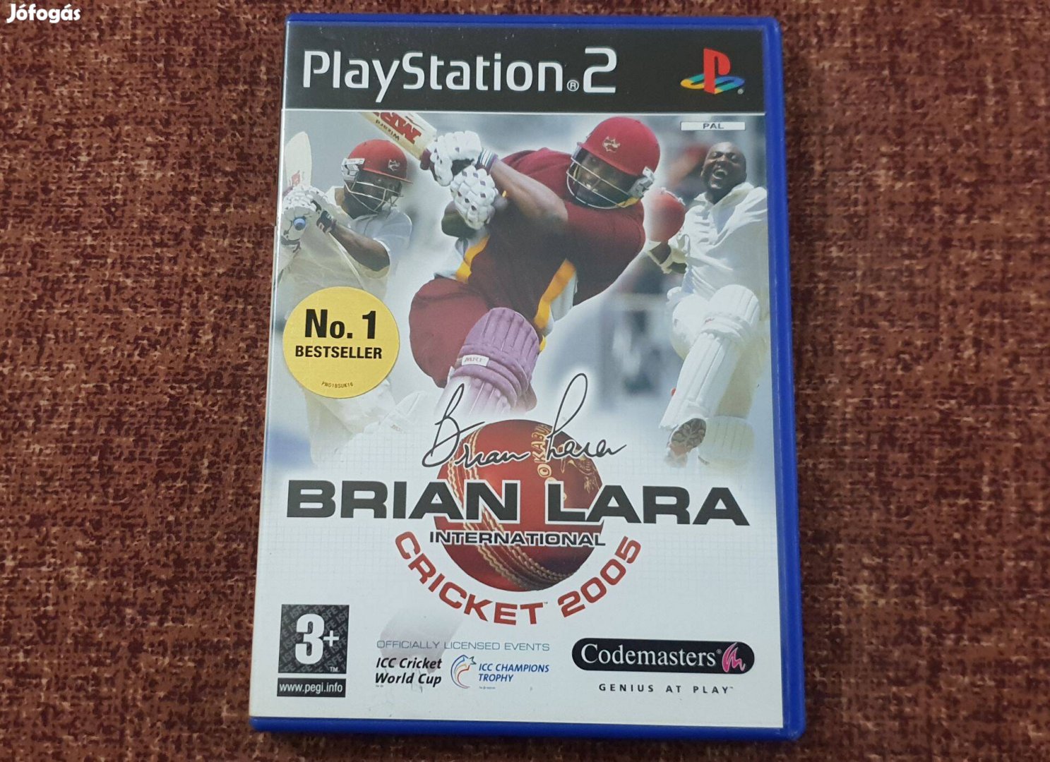 Brian Lara Cricket Playstation 2 eredeti lemez ( 2500 Ft )